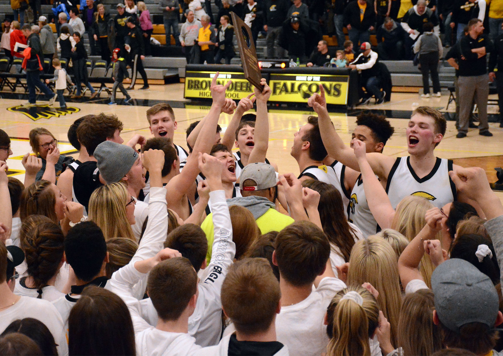 Waupun celebrating
